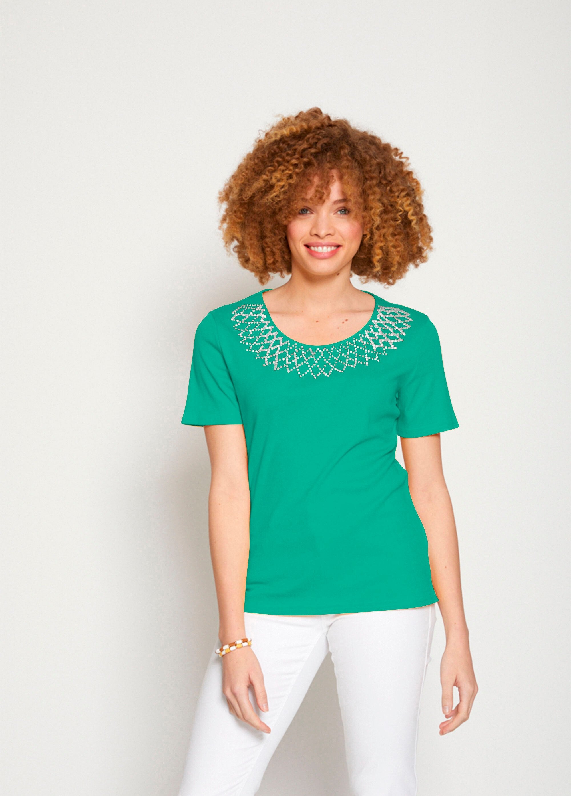 T-shirt_jersey_coton_fantaisie_cloutée_Vert_FA1_slim