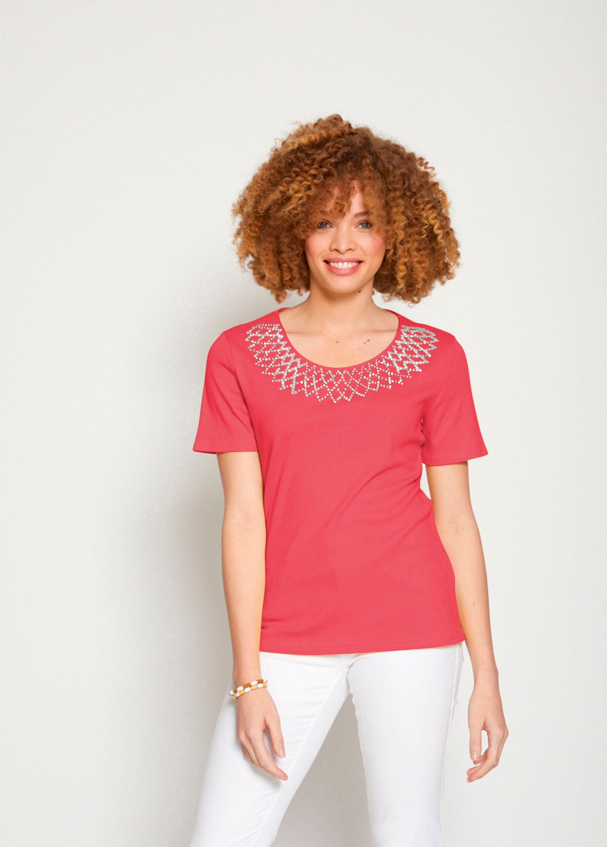 T-shirt_jersey_coton_fantaisie_cloutée_Corail_FA1_slim