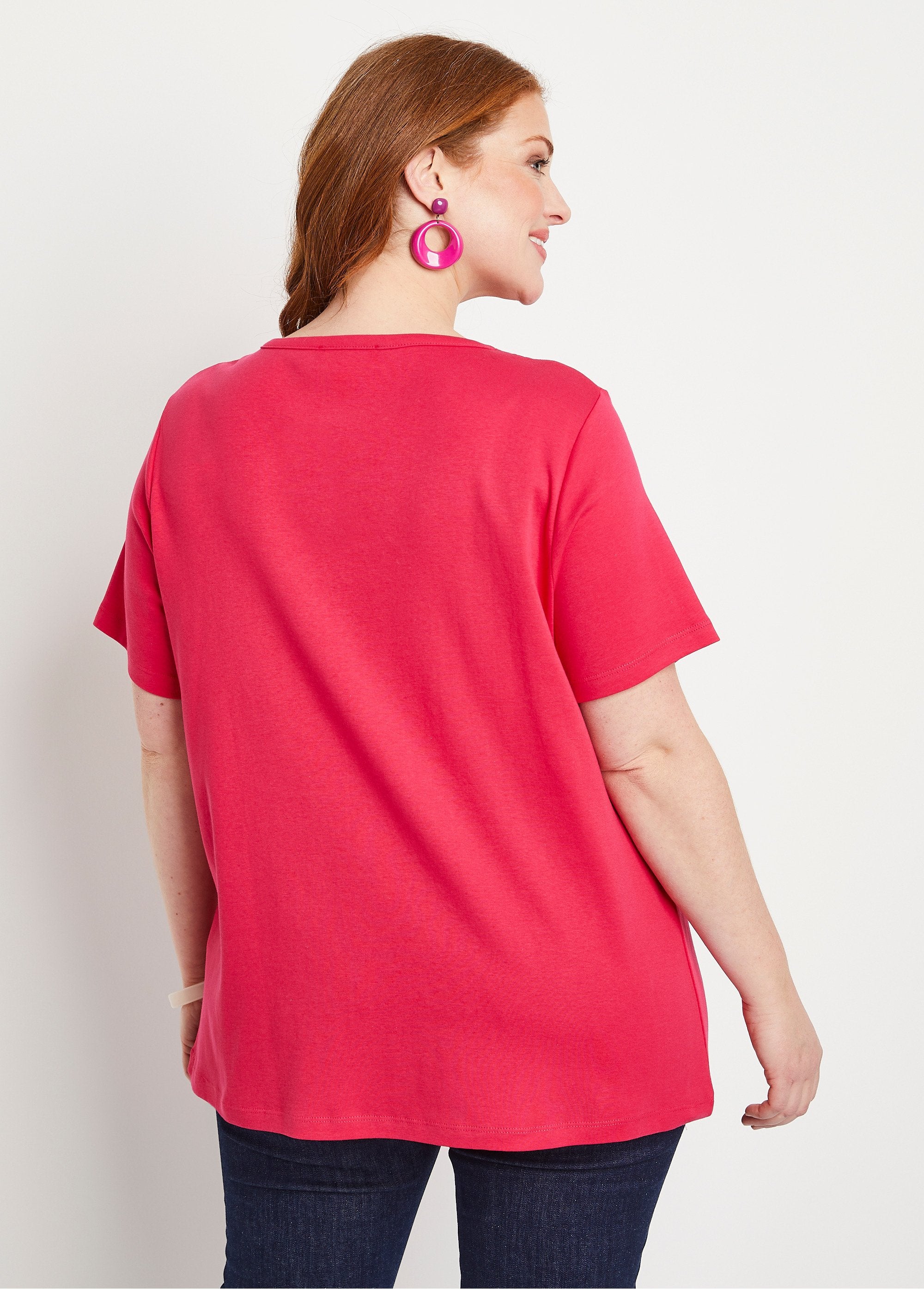 T-shirt_long_boutonné_broderie_anglaise_Framboise_DO1_curvy