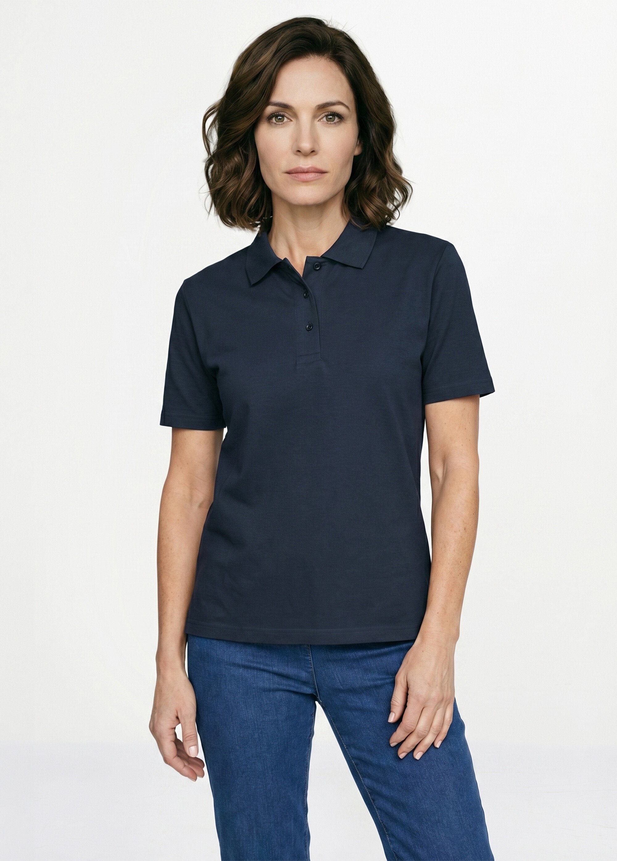 Gebreid_katoenen_polo_hals_T-shirt_Marien_FA1_slim