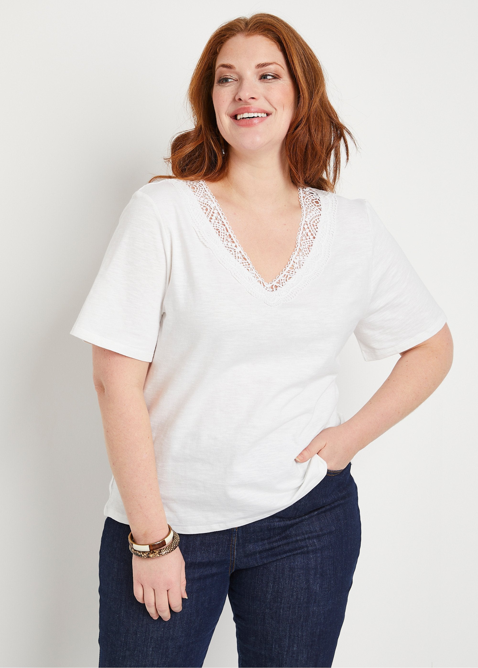 T-shirt_manches_courtes_coton_et_macramé_Blanc_FA1_curvy