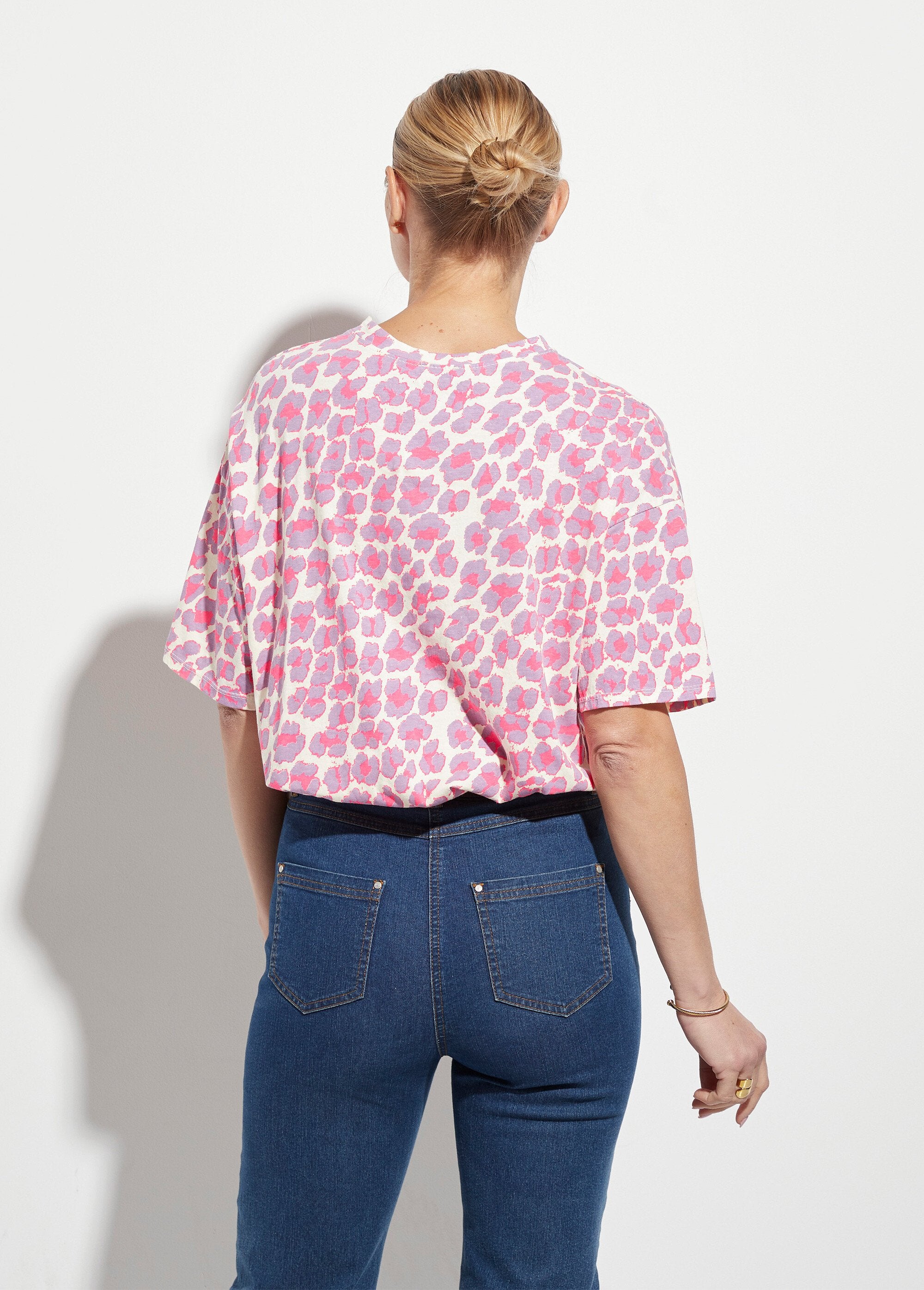 Luipaard_T-shirt_met_korte_mouwen_Violet_et_rose_DO1_slim