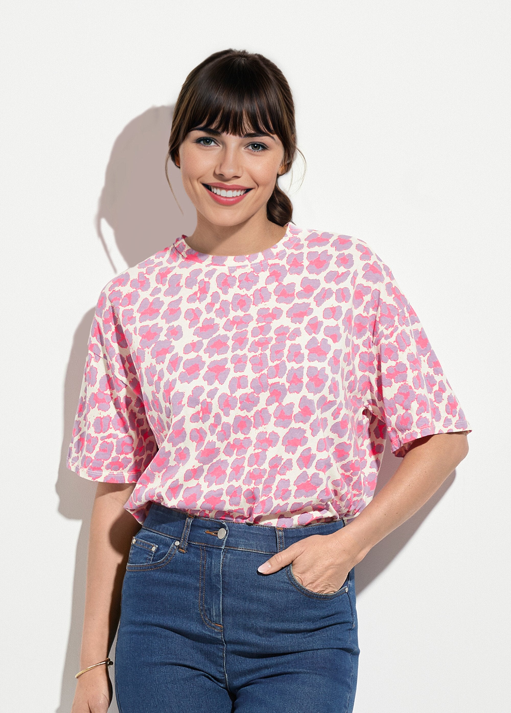 Luipaard_T-shirt_met_korte_mouwen_Violet_et_rose_FA1_slim