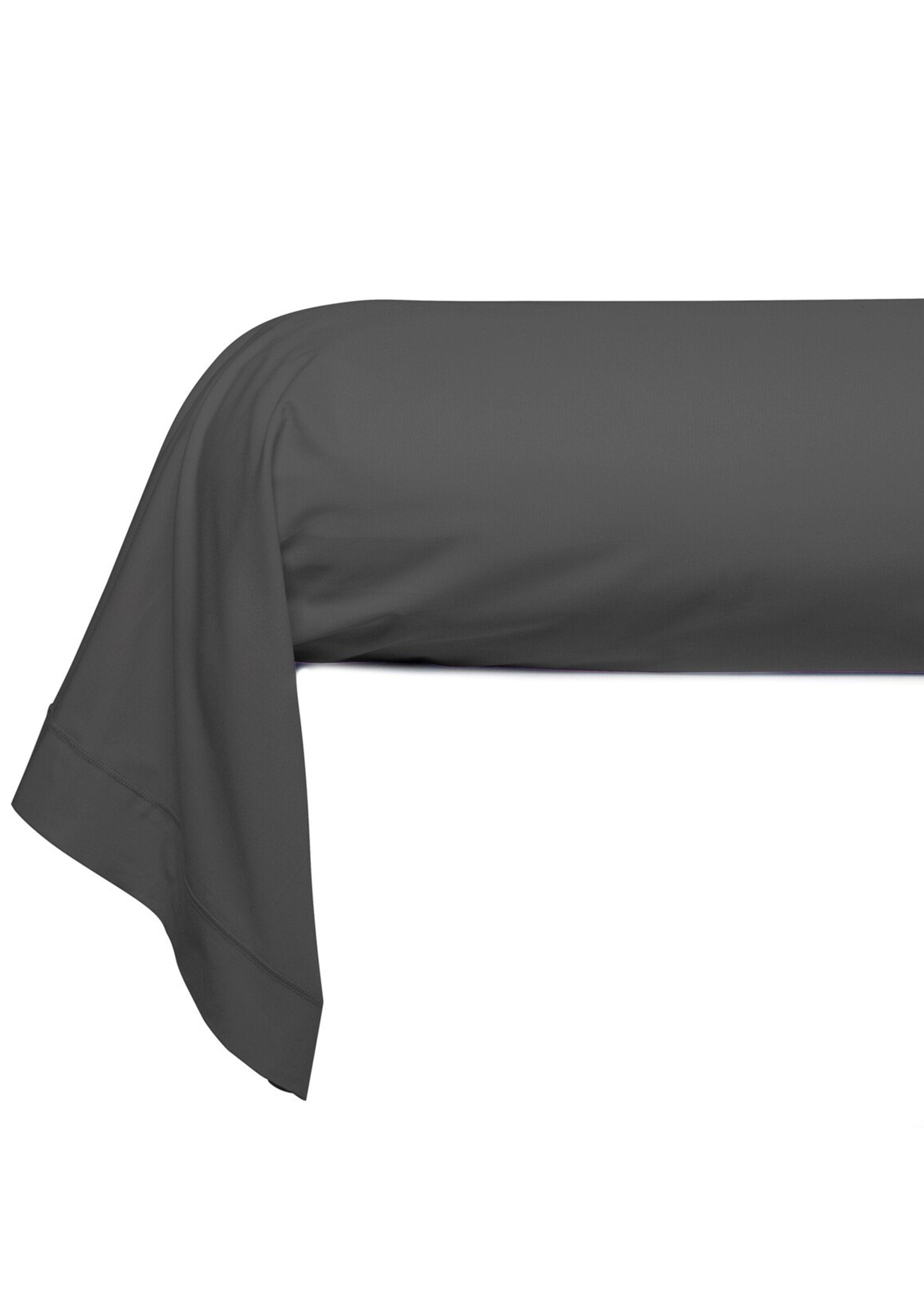 Taie_d'oreiller_-_Uni_Percale_de_coton_Anthracite_FA2_slim