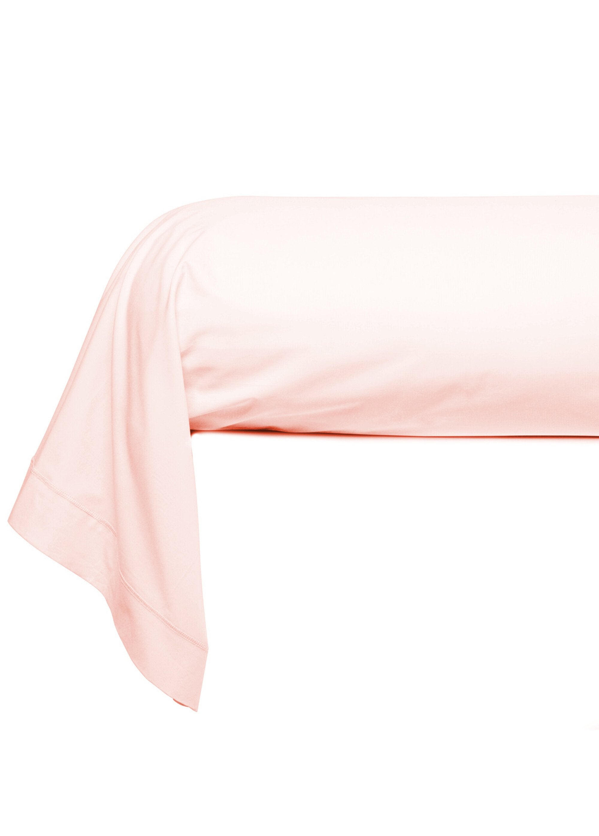 Taie_d'oreiller_-_Uni_Percale_de_coton_Rose_pale_FA2_slim