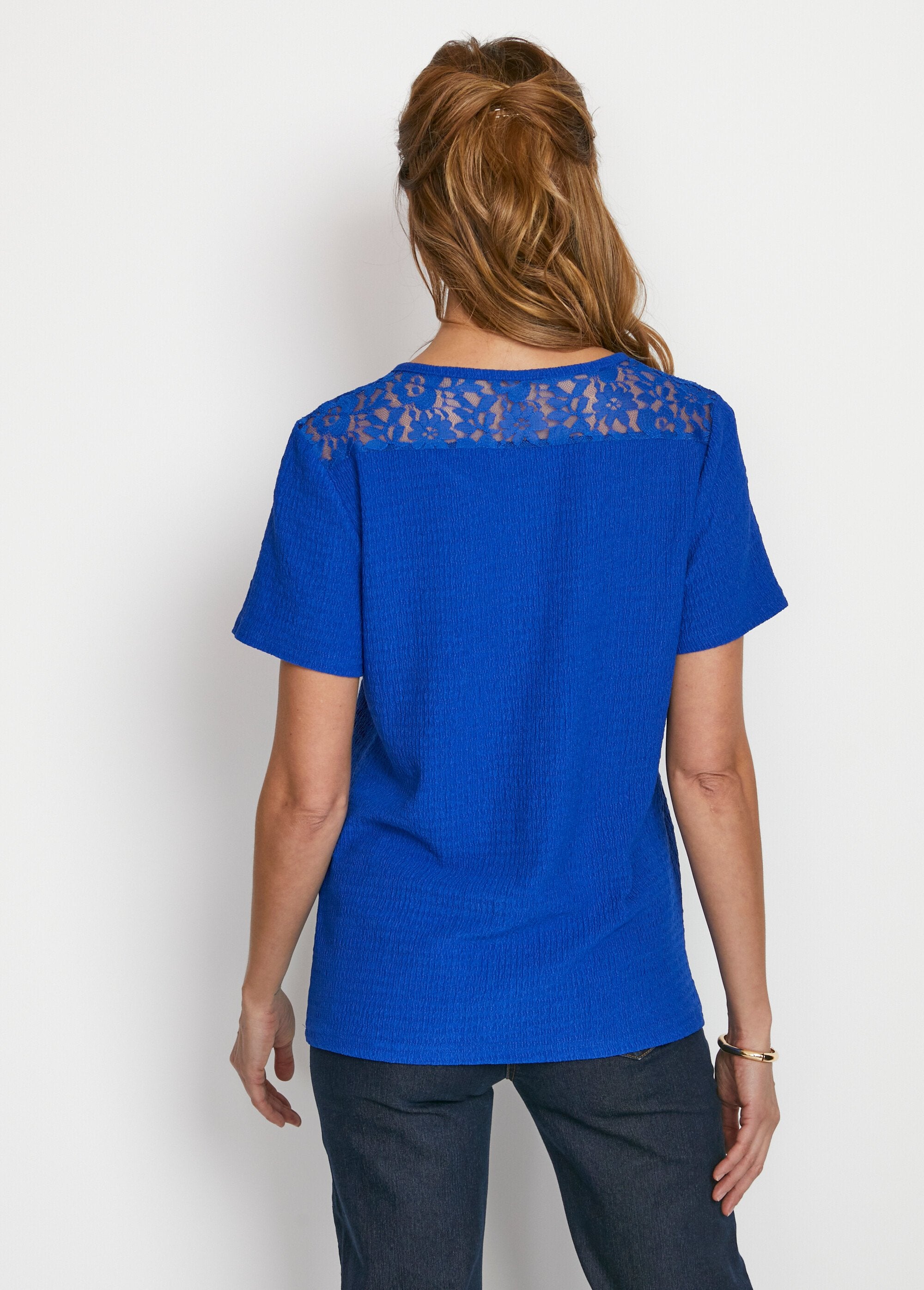 T-shirt_court_dentelle_Bleu_cobalt_DO1_slim