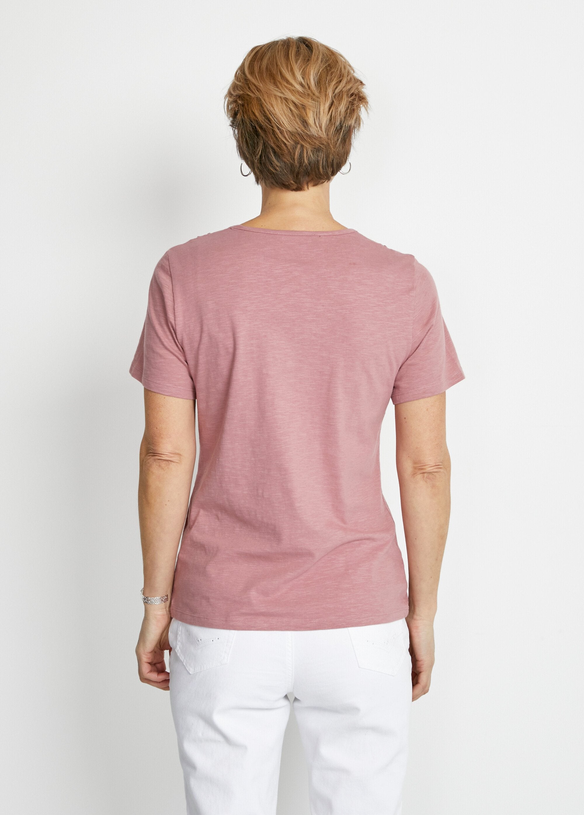 T-shirt_manches_courtes_coton_et_macramé_Rose_DO1_slim