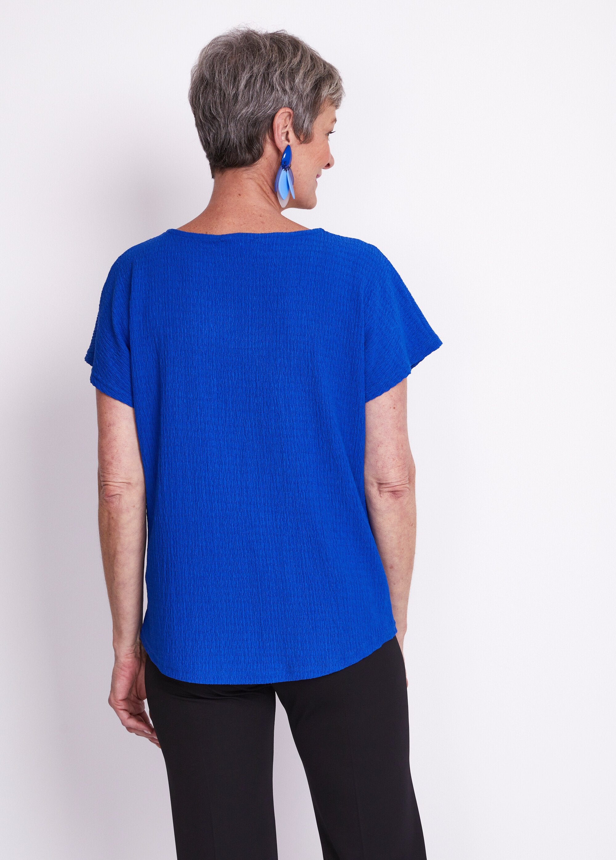 Tee-shirt_manches_kimono_maille_gaufrée_Bleu_DO1_slim