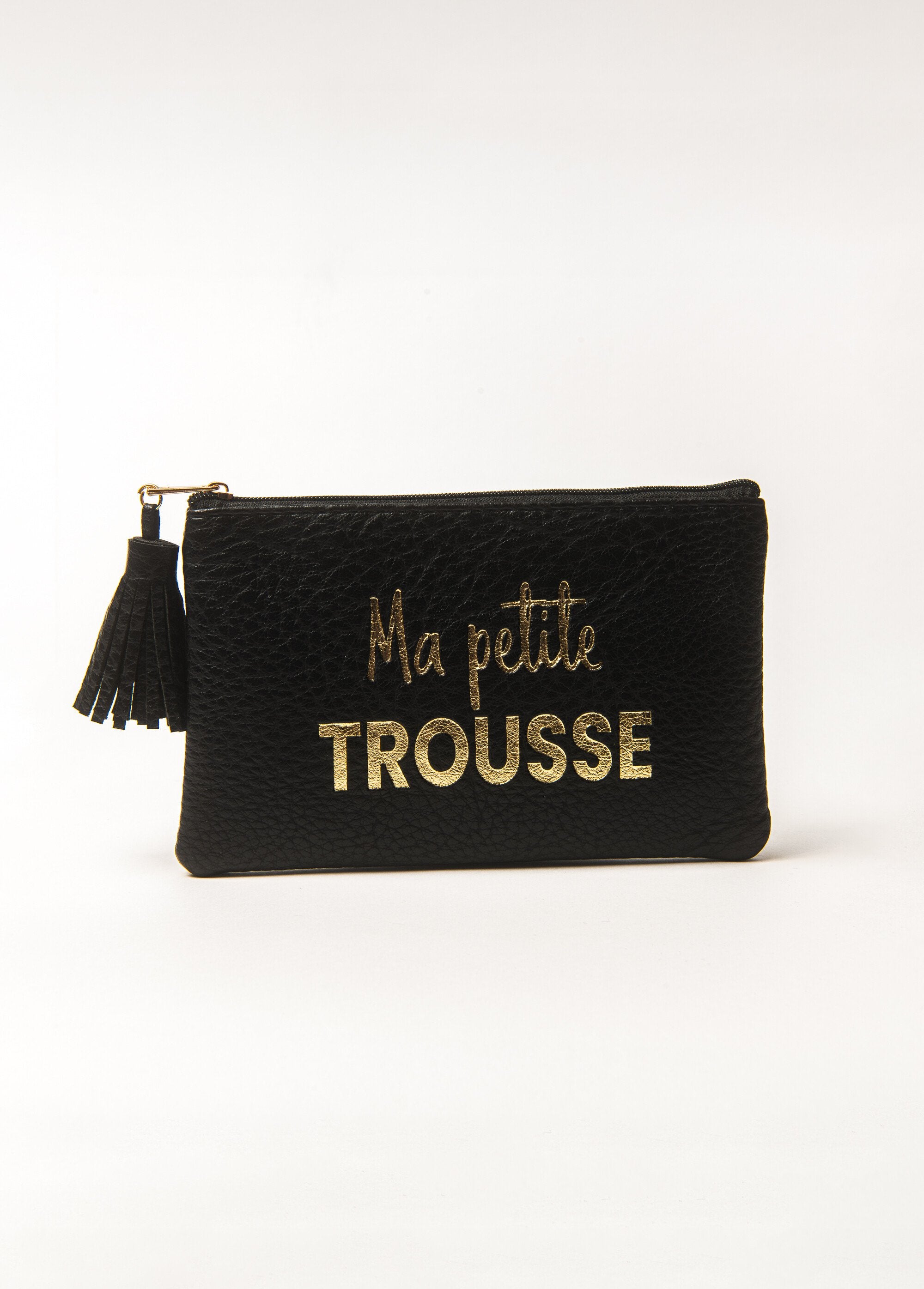 Trousse_effet_peau_à_pompon_à_message_Noir_FA1_slim