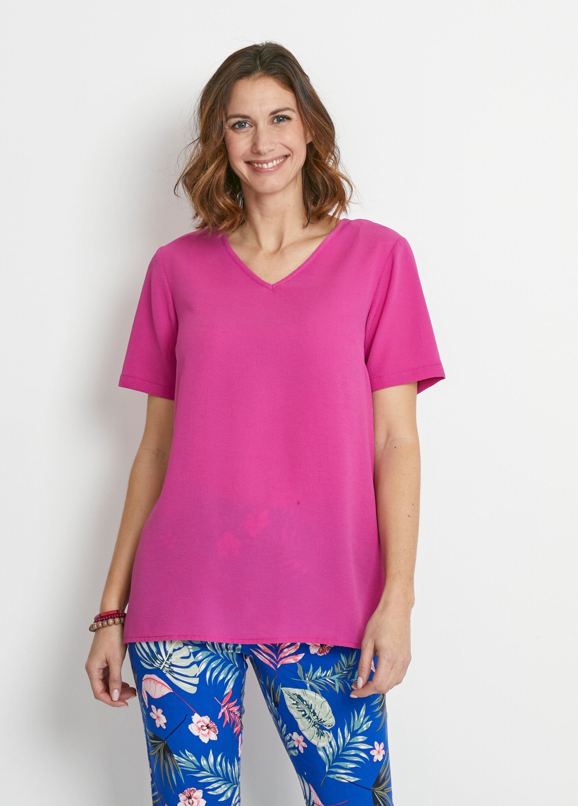 Tunique_ample_mi-longue_en_tissu_crêpe_Uni_fuchsia_FA1_slim