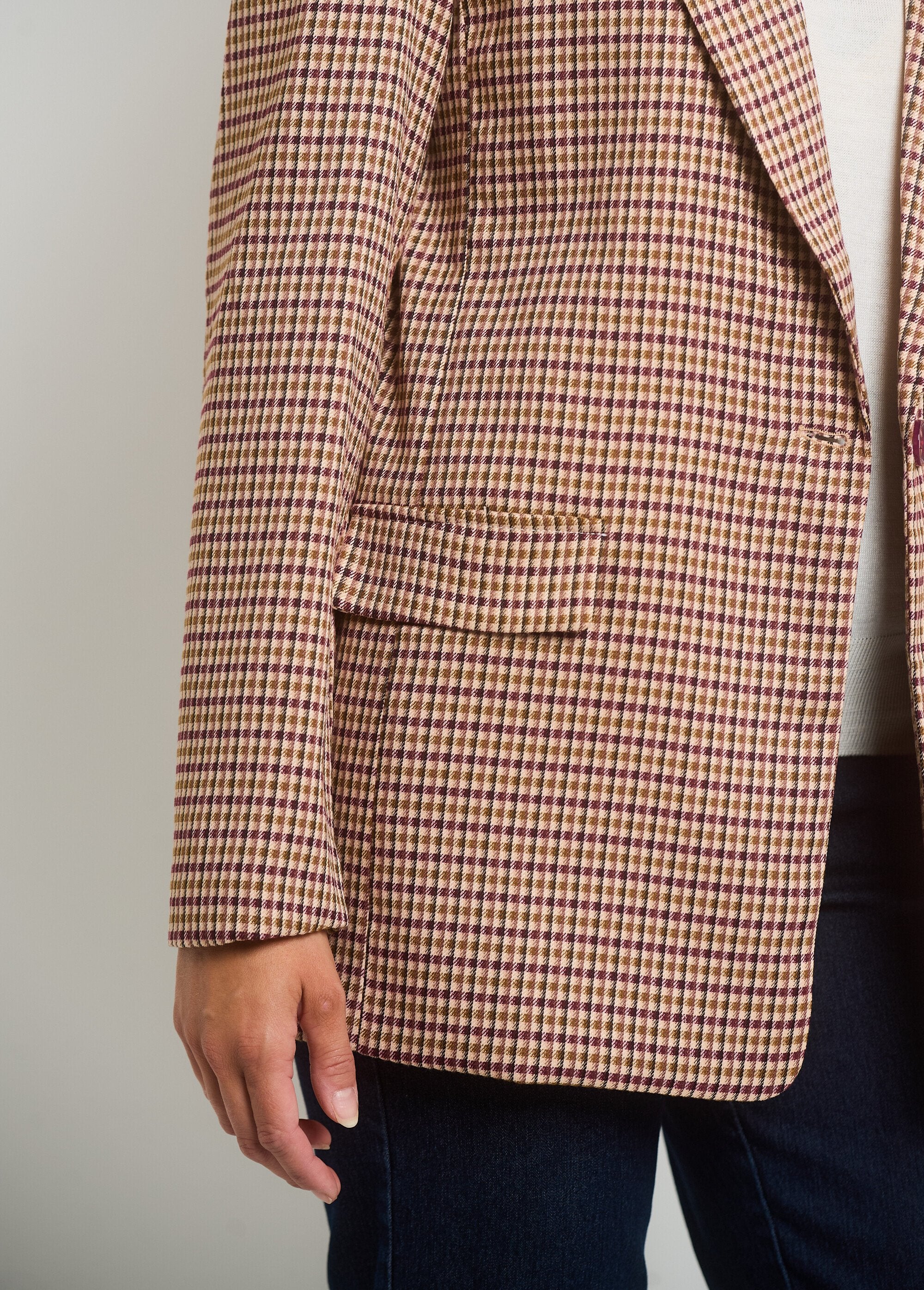 Veste_à_carreaux_1_bouton_style_blazer_Carreaux_bordeaux_DE2_slim