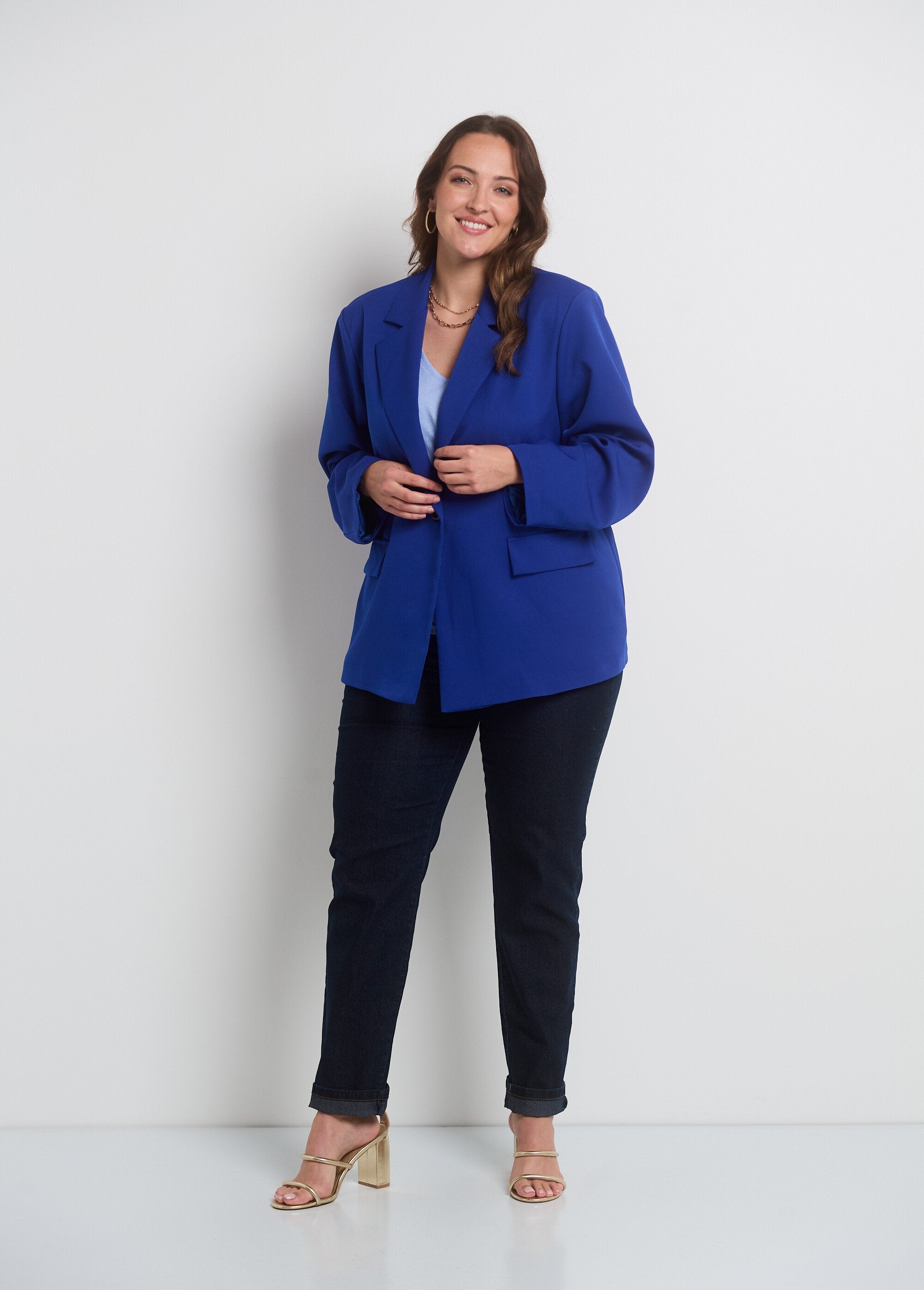 Veste_blazer_fluide_col_tailleur_Bleu_dur_SF1_curvy