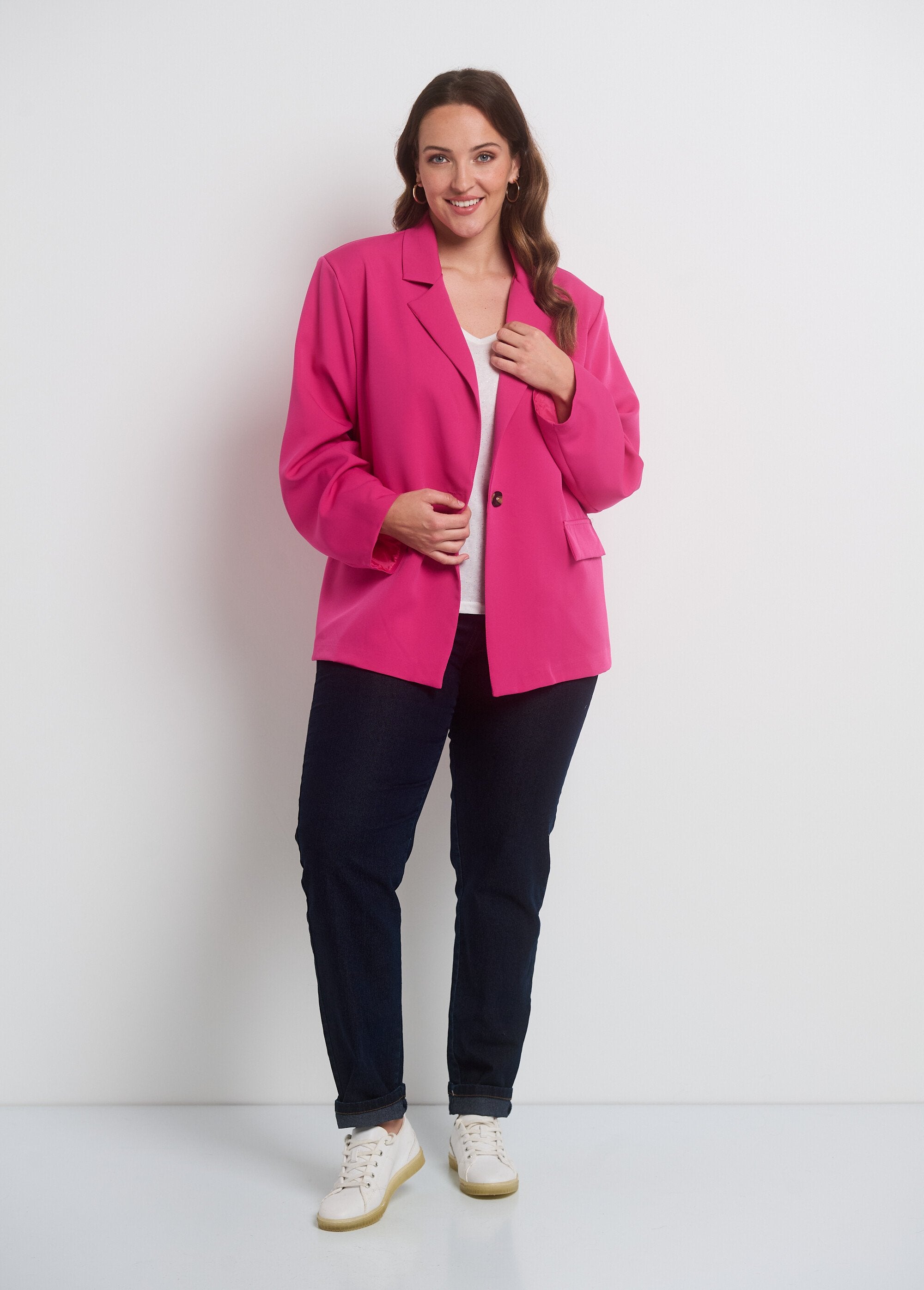 Veste_blazer_fluide_col_tailleur_Fuchsia_SF1_curvy