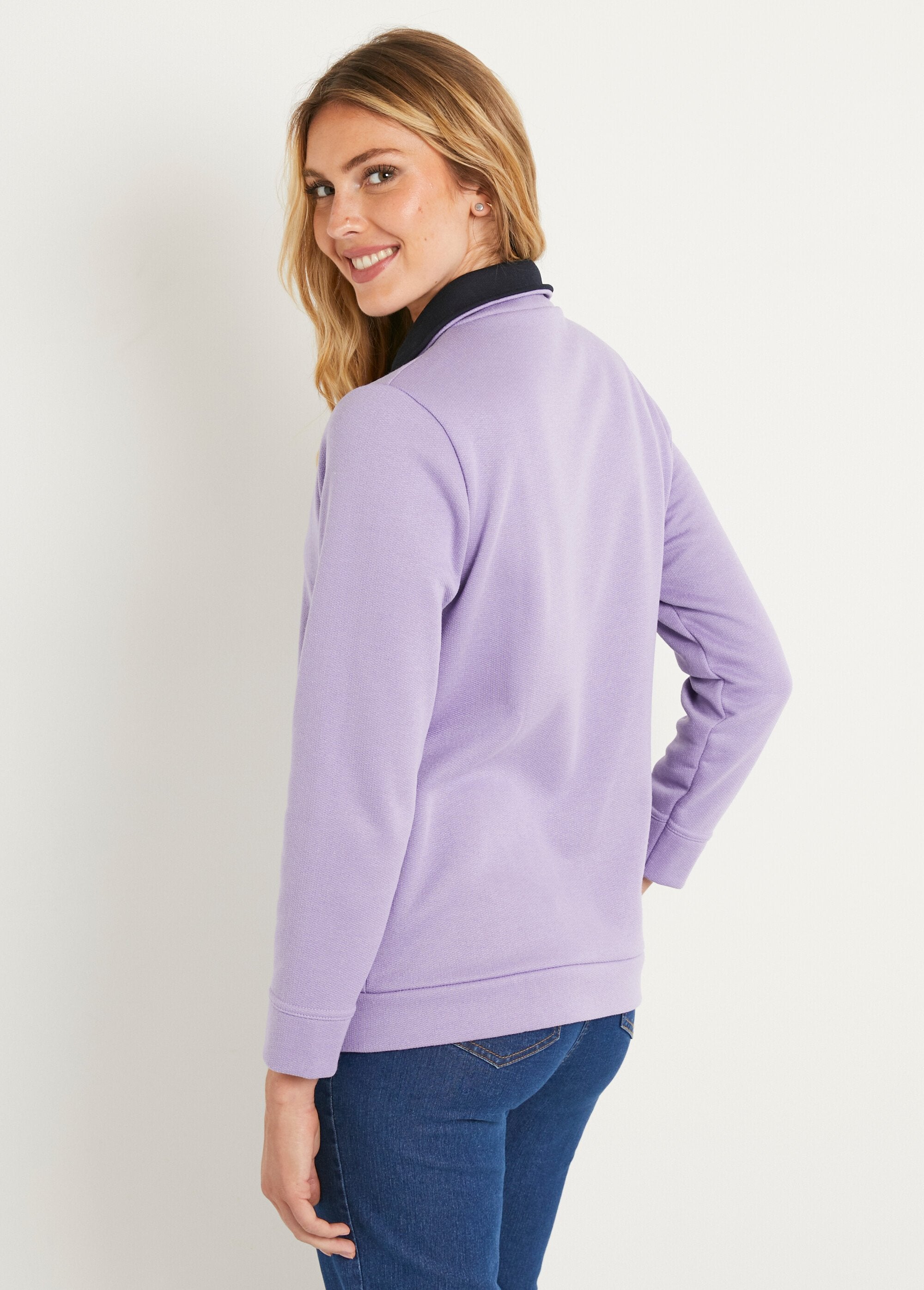 Veste_molleton_zippée_brodée_Lilas_et_marine_DO1_slim