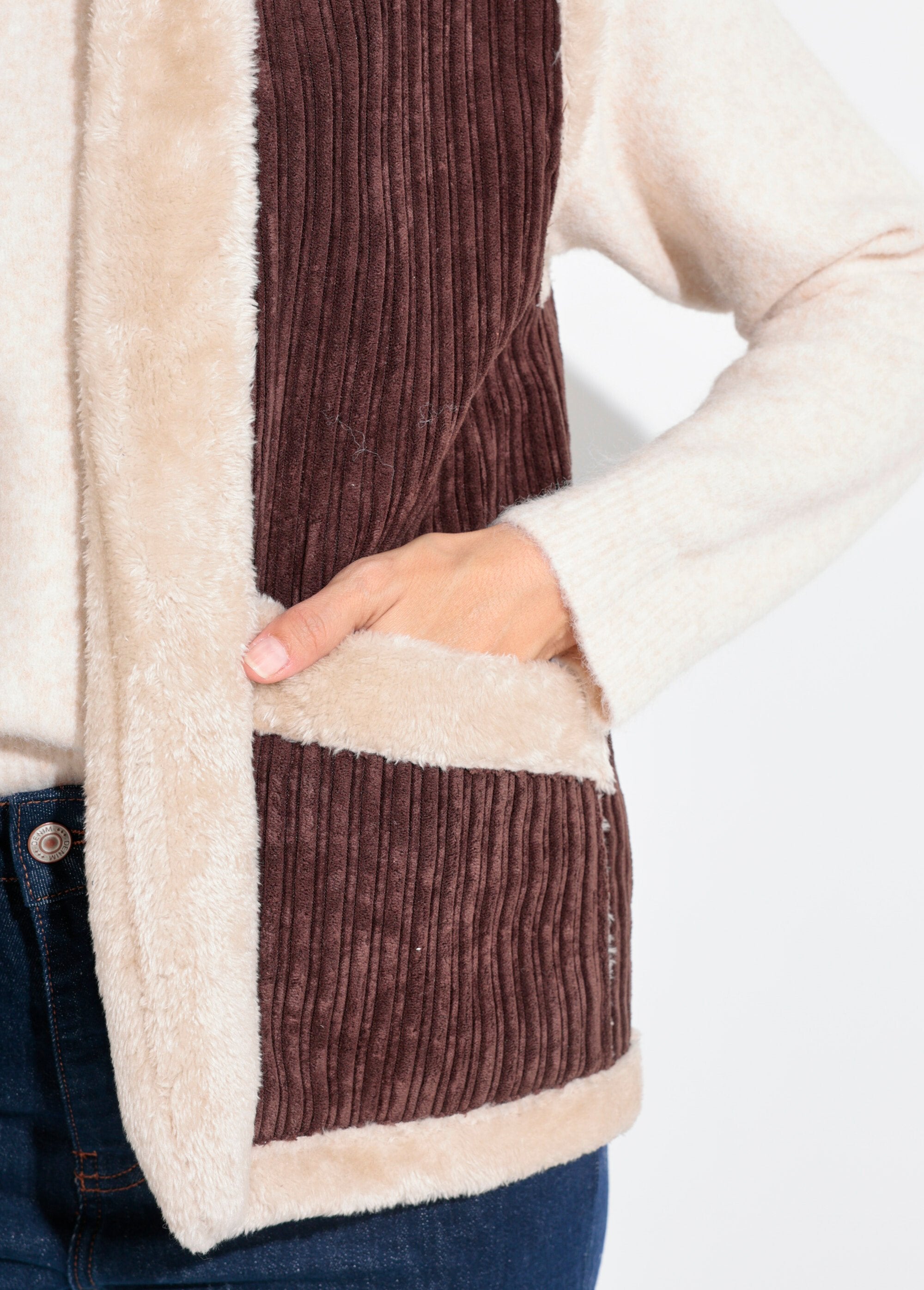 Veste_sans_manches_velours_et_fourrure_Marron_DE2_slim