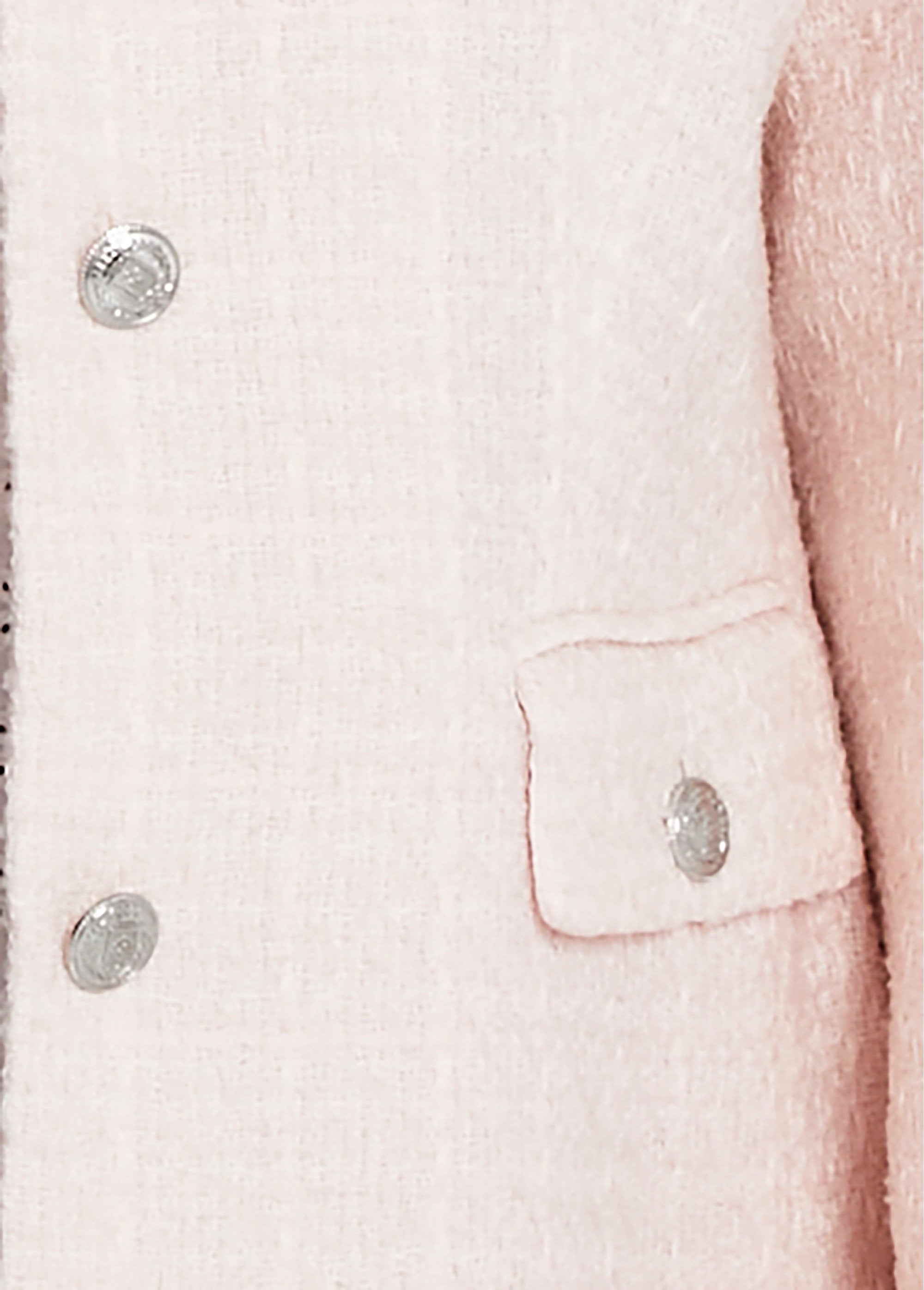 Veste_droite_boutonnée_tissu_natté_col_tailleur_Rose_pale_DE2_curvy