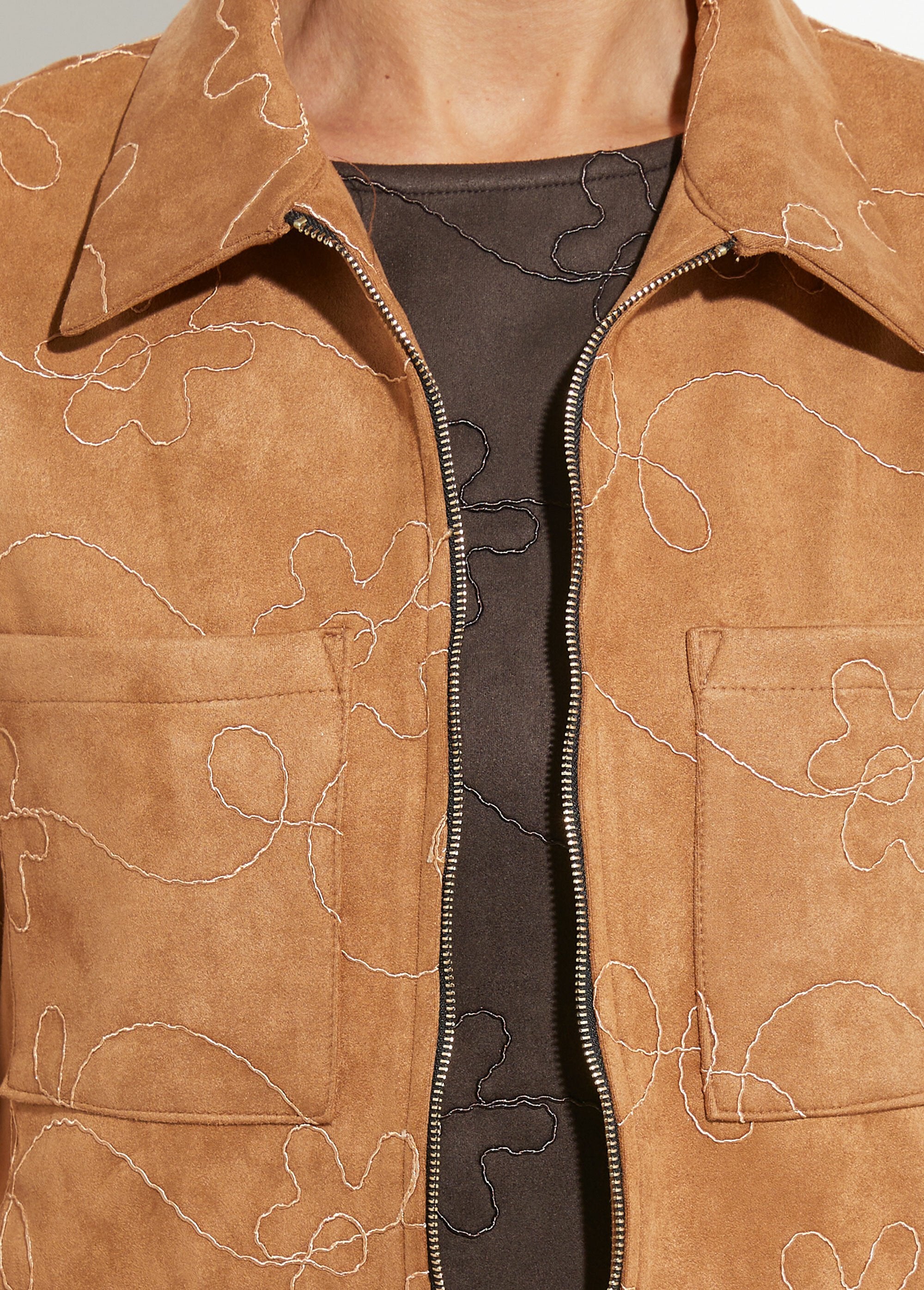 Veste_zippée_style_motard,_simili_cuir_Camel_DE1_slim